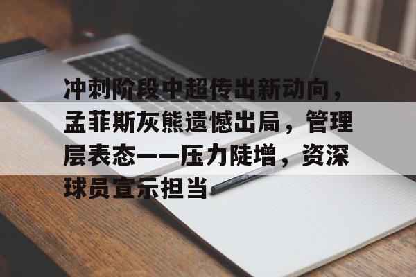 九游体育下载冲刺阶段中超传出新动向，孟菲斯灰熊遗憾出局，管理层表态——压力陡增，资深球员宣示担当的简单介绍